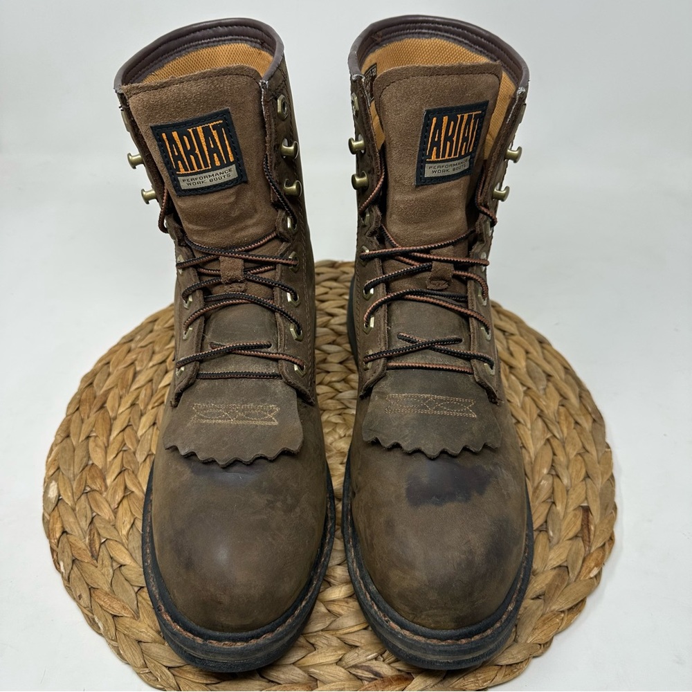 Ariat Workhog 8" Waterproof Composite Toe Work Bo… - image 6